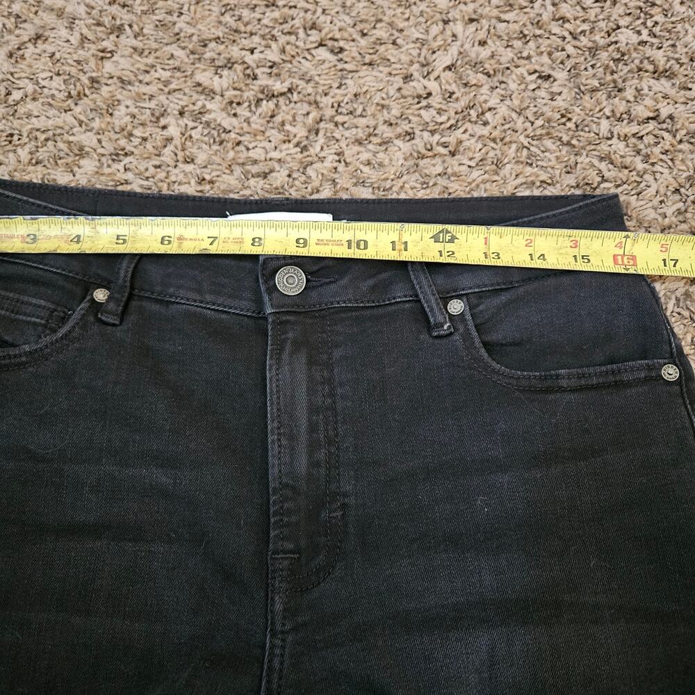 The After Midnight Black Wide Leg Cropped Jeans by Hidden Jeans 32 - Picture 6 of 11